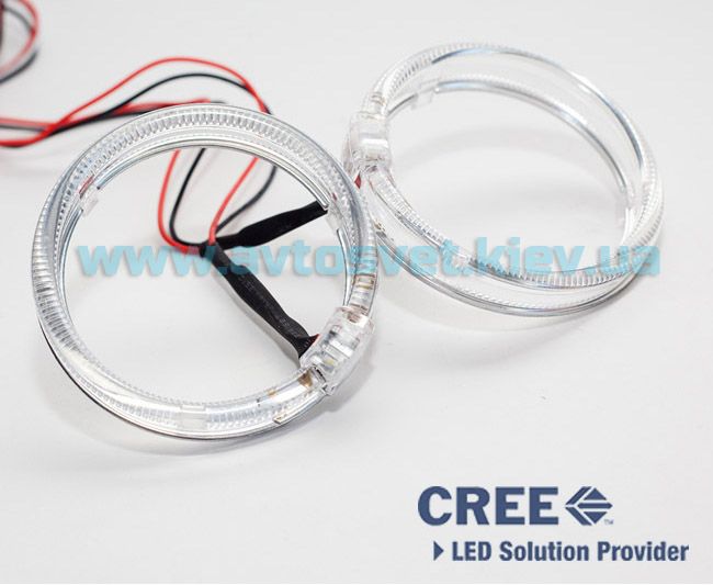 Светодиодные ангельские глазки CREE LED BMW type 95 mm