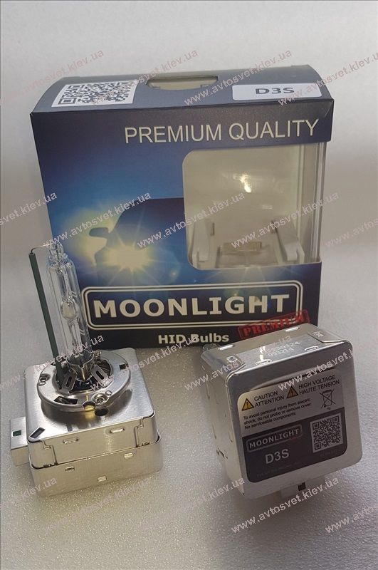 Ксенонова лампа Moonlight PREMIUM 35W D3S 5700K +50%